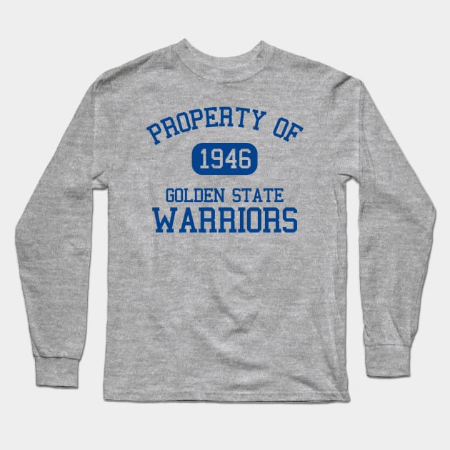 Property of Golden State Warriors Long Sleeve T-Shirt by Funnyteesforme